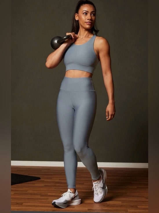 Fabletics Pants - Fabletics Cold Weather High Waisted New With Tags Size Medium Stormcloud